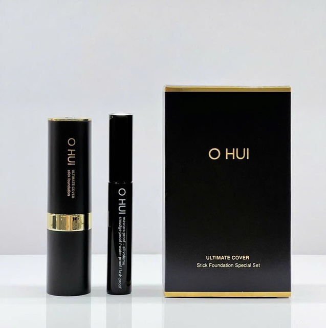 Set Kem Nền Ohui Ultimate Cover Stick