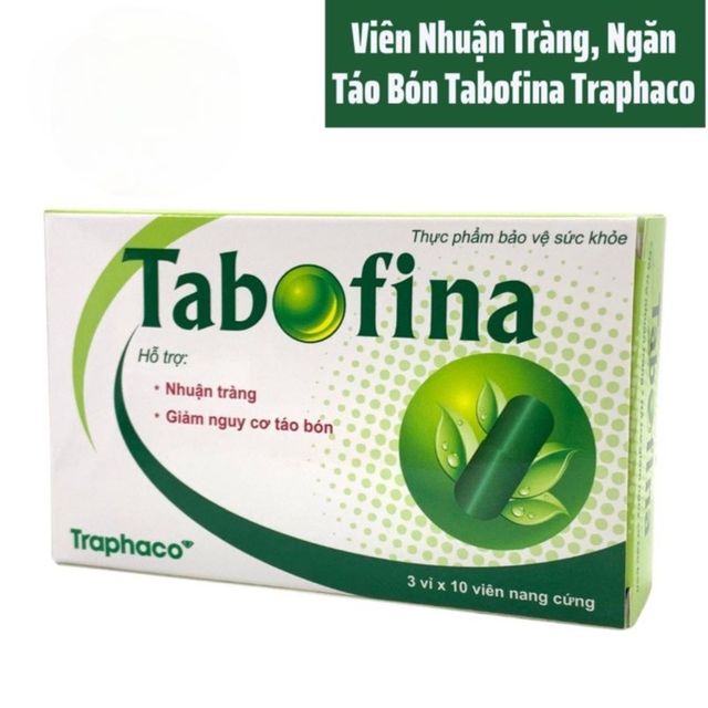 Vi&ecirc;n Uống Nhuận Tr&agrave;ng Tabofina Traphaco