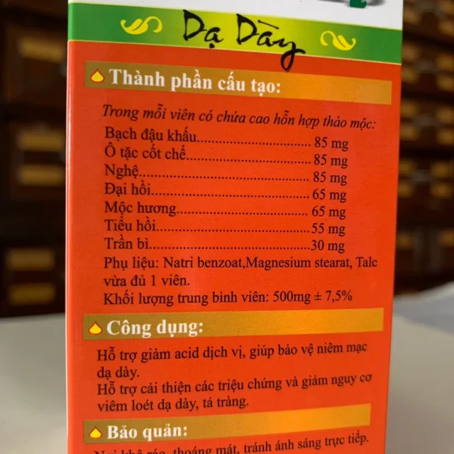 Vi&ecirc;n uống stomacap