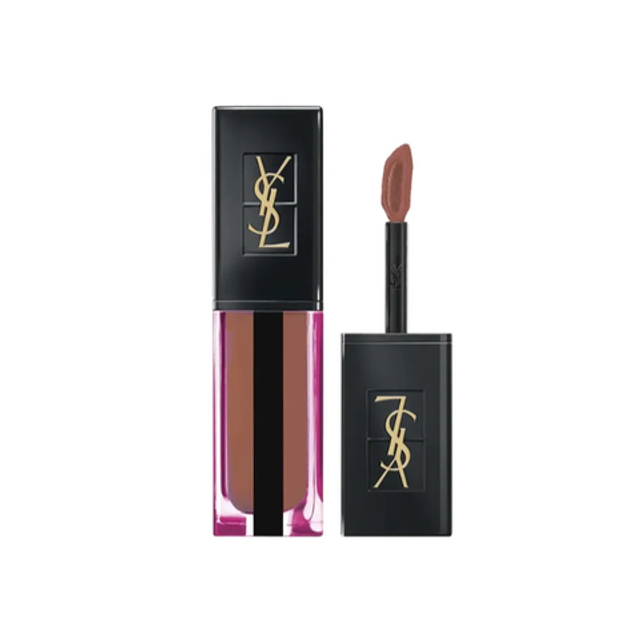 Son Kem Yves Saint Laurent YSL Vernis &Agrave; L&egrave;vres Water Stain 610 Nude Underwater
