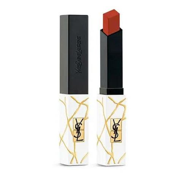 Son L&igrave; Yves Saint Laurent YSL Rouge Pur Couture The Slim 1966 - M&agrave;u Đỏ Gạch