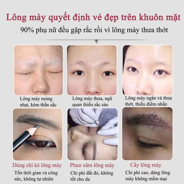 Hướng dẫn sử dụng Dưỡng M&agrave;y Tinh Chất Tăng Trưởng L&ocirc;ng M&agrave;y