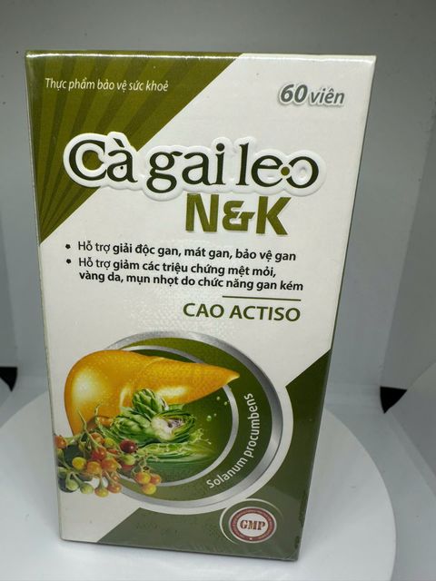 lợi &iacute;ch của vi&ecirc;n bổ gan C&agrave; Gai Leo