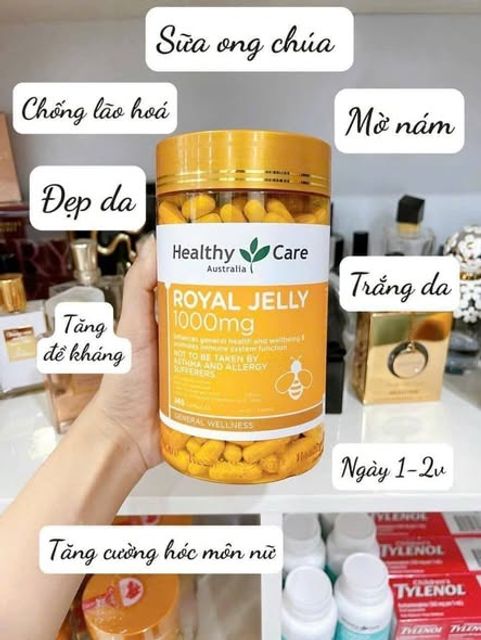Th&agrave;nh phẩm Healthy Care 1000mg