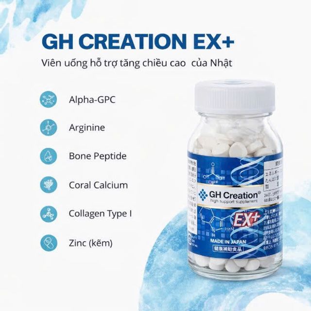 Vi&ecirc;n uống GH Creation EX Nhật Bản