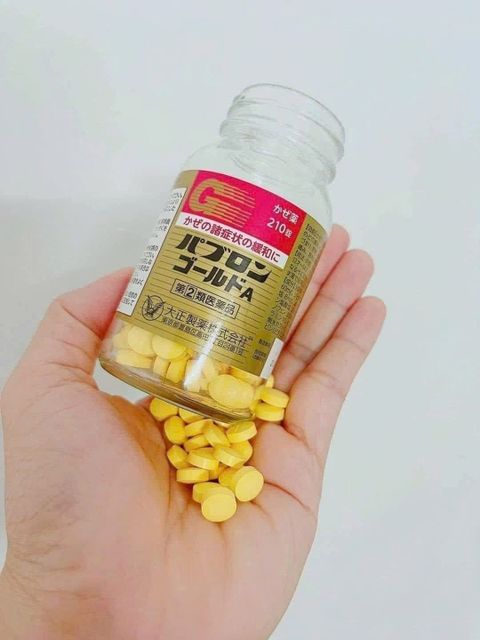 Th&agrave;nh phần vi&ecirc;n uống giảm cảm c&uacute;m Pabron