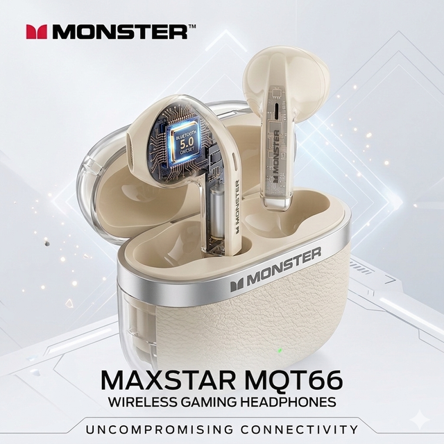 Tai nghe Bluetooth Monster Maxstar MQT66 - 6