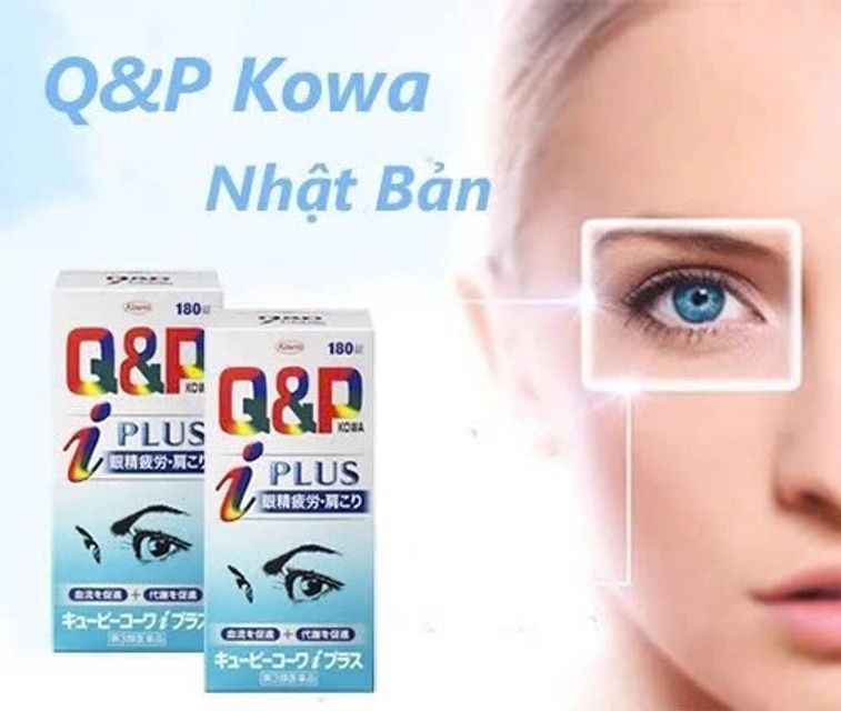 Vi&ecirc;n Uống Bổ Mắt Q&P Kowa i Plus