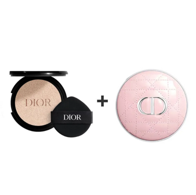 Combo L&otilde;i Phấn Nước + Vỏ Hộp Dior Forever Cushion Pink