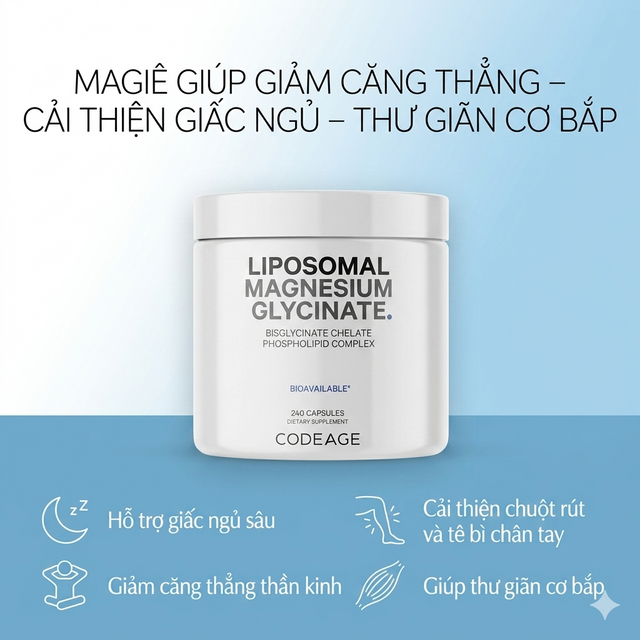 Codeage Liposomal Magnesium Glycinate