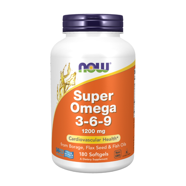 Dầu c&aacute; Now Super Omega 3-6-9 1200mg