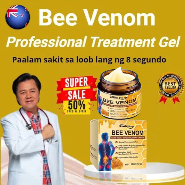 Th&agrave;nh phần ch&iacute;nh của Bee Venom KEM B&Ocirc;I
