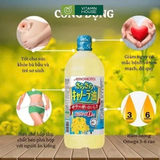 Dầu ăn hạt cải Ajinomoto