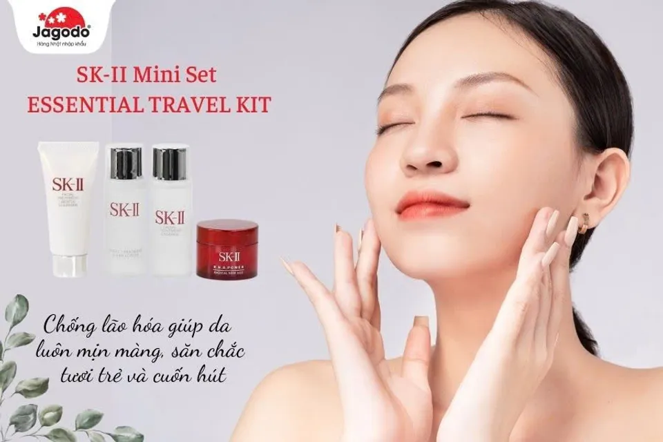 Set SKII Mini 4 M&oacute;n Chống L&atilde;o Ho&aacute;