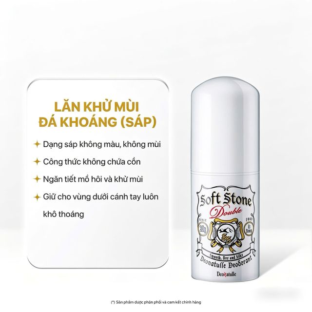 Lăn n&aacute;ch đ&aacute; kho&aacute;ng Soft Stone Deonatulle