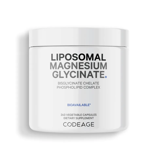 Vi&ecirc;n uống bổ sung magie Codeage Liposomal Magnesium Glycinate 240 vi&ecirc;n