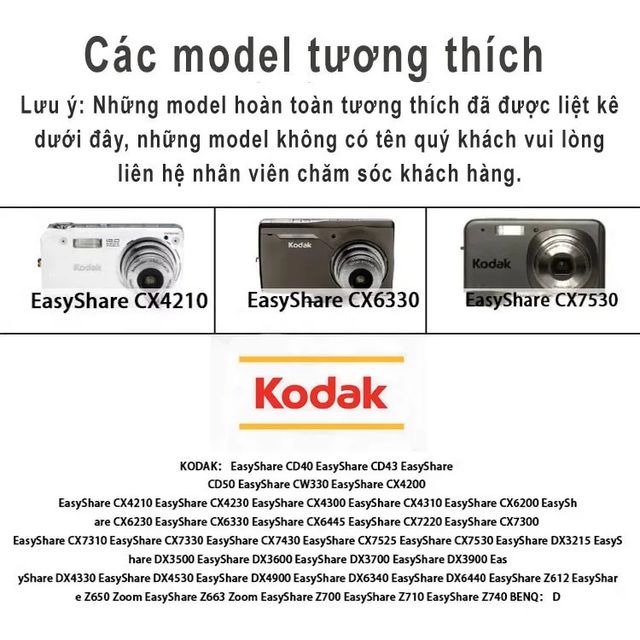 Pin Kodak CR-V3