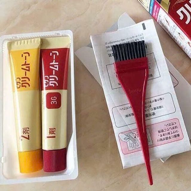 sản phẩm hỗ trợ Nhuộm T&oacute;c Bigen Nhật Bản