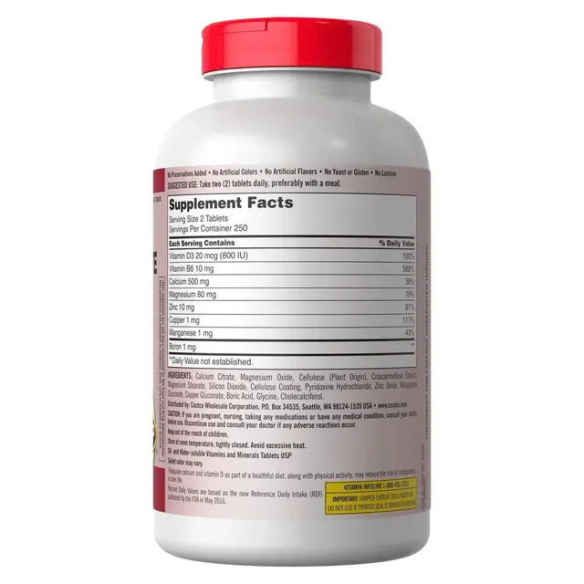 lợi &iacute;ch vi&ecirc;n uống Calcium Citrate Magnesium and Zinc D3
