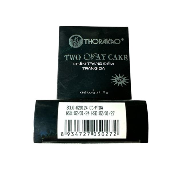 HỘP PHẤN TRANG ĐIỂM TRẮNG DA THORAKAO TWO WAY CAKE 9G