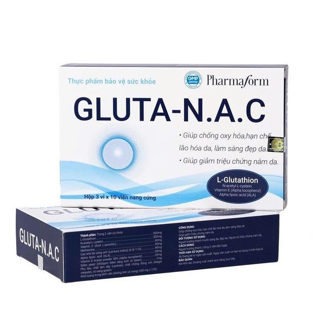 Vi&ecirc;n uống trắng da GLUTA NAC Pharmaform