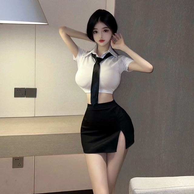 Cosplay Thư K&yacute; &Ocirc;m Body Xinh Gợi Cảm Anime Quyến Rũ - Mẫu 10