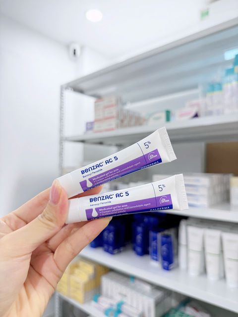 Benzac AC 5% kem giảm mụn vi&ecirc;m