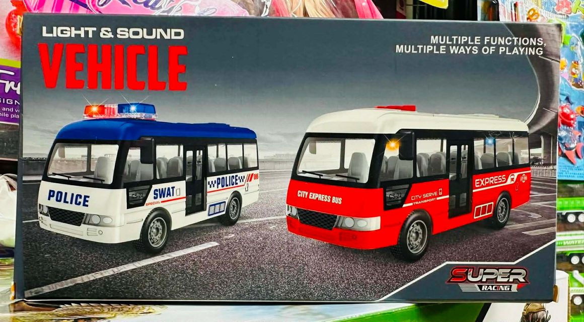 Đồ Chơi M&ocirc; H&igrave;nh Xe &Ocirc; T&ocirc; Bus Chạy Đ&agrave;