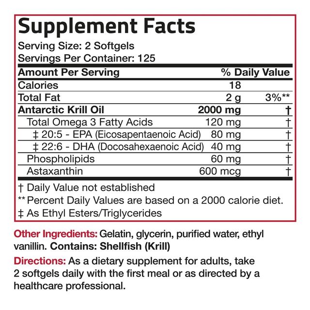 Krill Oil Omega 3