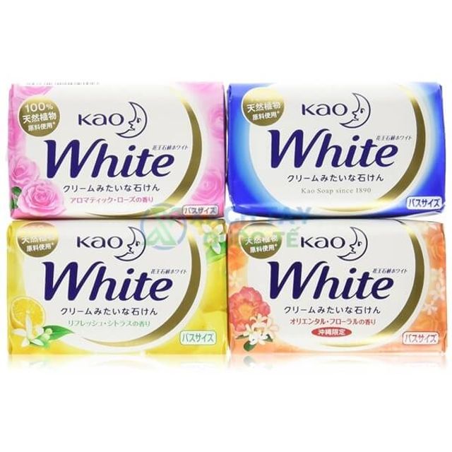 X&agrave; ph&ograve;ng tắm Kao White Nhật 130g