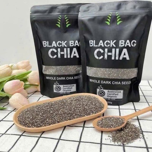 Hạt Chia Black Bag OMD Hữu Cơ 500g