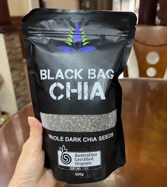 Hạt Chia Black Bag OMD Hữu Cơ 500g