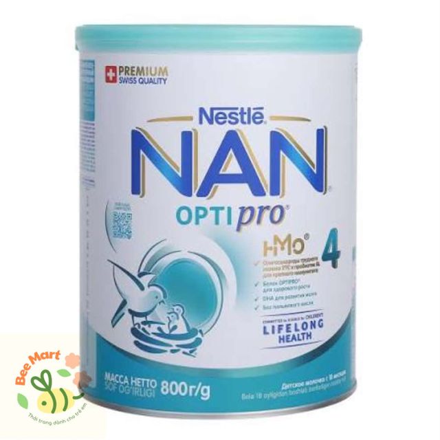 Sữa Nan Nga HMO Optipro Số 4 Mamako Bổ Sung Dinh Dưỡng Cho B&eacute;
