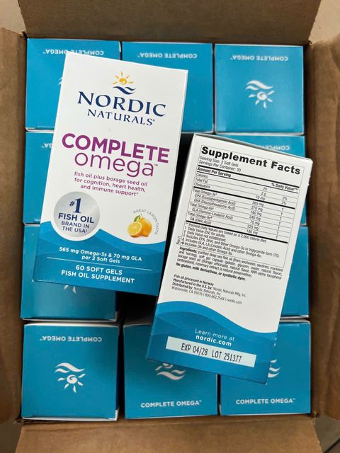 Dầu C&aacute; Nordic Naturals Complete Omega 565 mg