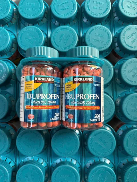 Vi&ecirc;n Giảm Đau Hạ Sốt Kirkland Signature Ibuprofen