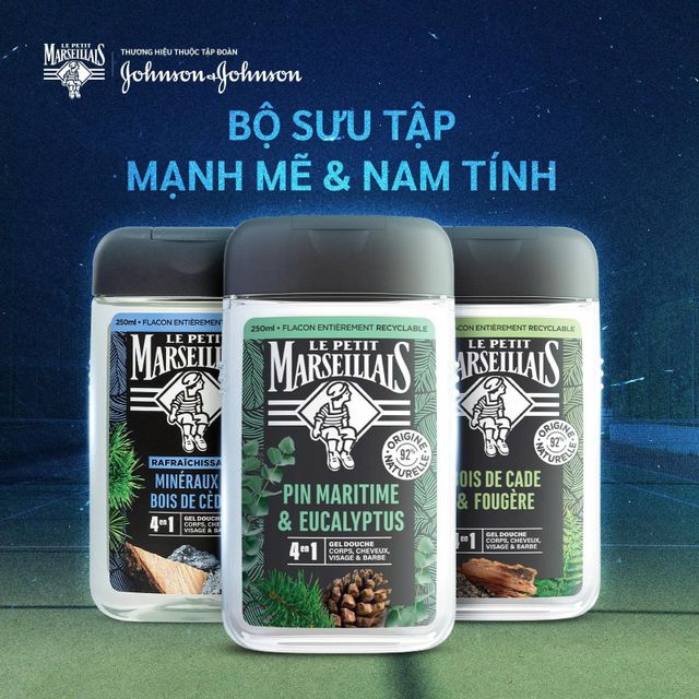 Sữa Tắm Nam Le Petit Marseillais