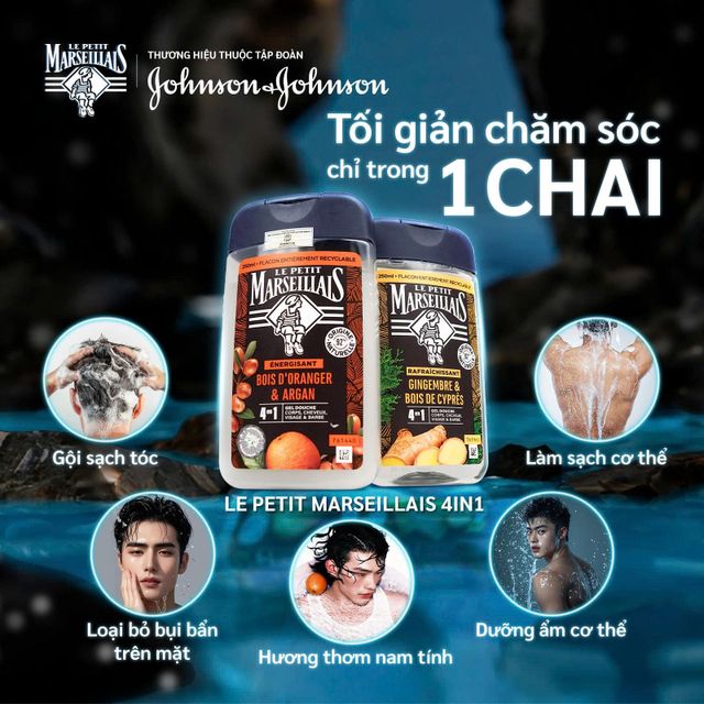 Sữa Tắm Nam Le Petit Marseillais