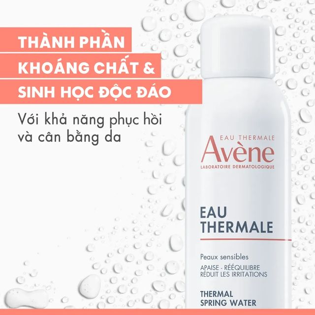 Xịt Kho&aacute;ng Av&egrave;ne Thermal Spring Water
