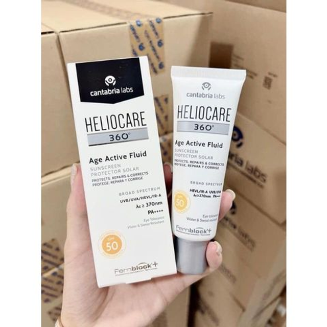 Kem Chống Nắng Heliocare 360 Age Active Fluid Spf50 Pa++++ 50ml