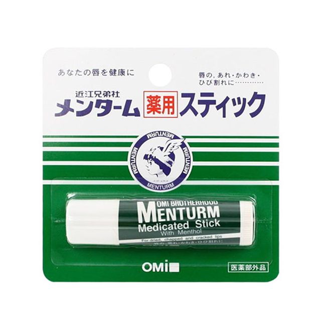 Son dưỡng m&ocirc;i Omi Menturm Nhật Bản 4g