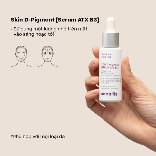 Hướng dẫn sử dụng Serum Sensilis