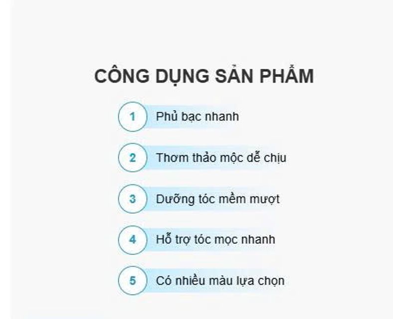 Dầu Gội Phủ Bạc Komi
