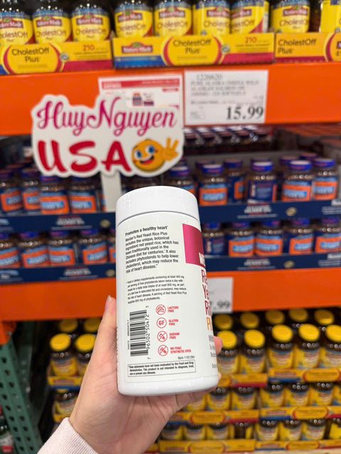 Vi&ecirc;n uống Weider Red Yeast Rice Plus