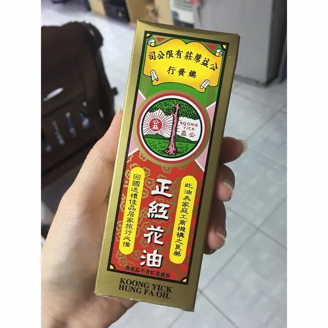 Dầu n&oacute;ng Hồng Hoa 2