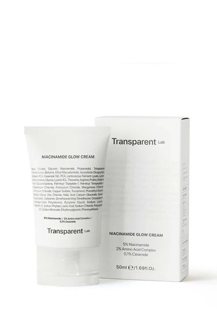 Kem dưỡng s&aacute;ng da Transparent Lab &ndash; Niacinamide Glow Cream