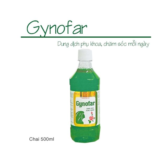 Nước rửa phụ khoa Gynofar