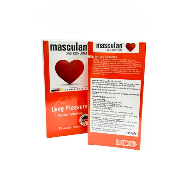 Sử dụng BCS Masculan Long Pleasure
