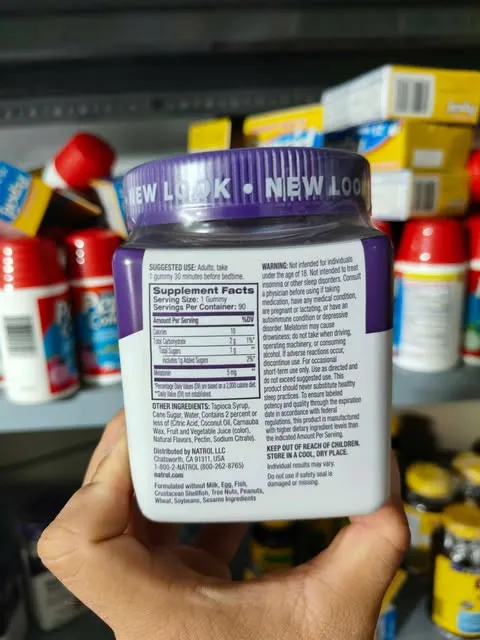 Kẹo dẻo Natrol Gummies <span style=