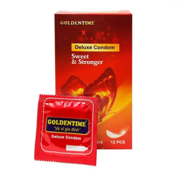 Bao cao su GOLDENTIME Deluxe Condom