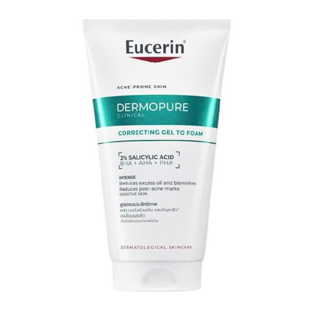 Gel rửa mặt cho da mụn Eucerin